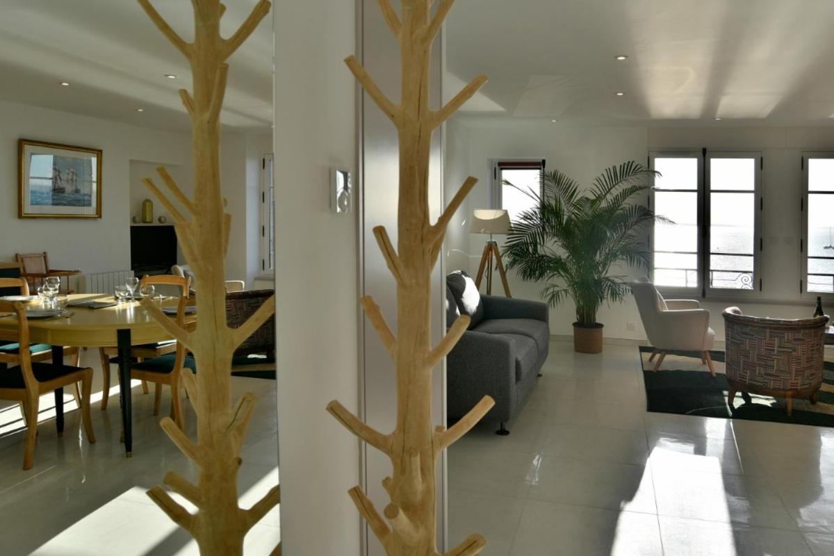 L Ostra 1, Appartement Haut Standing Front De Mer A Cancale Sur Le Port De La Houle Buitenkant foto