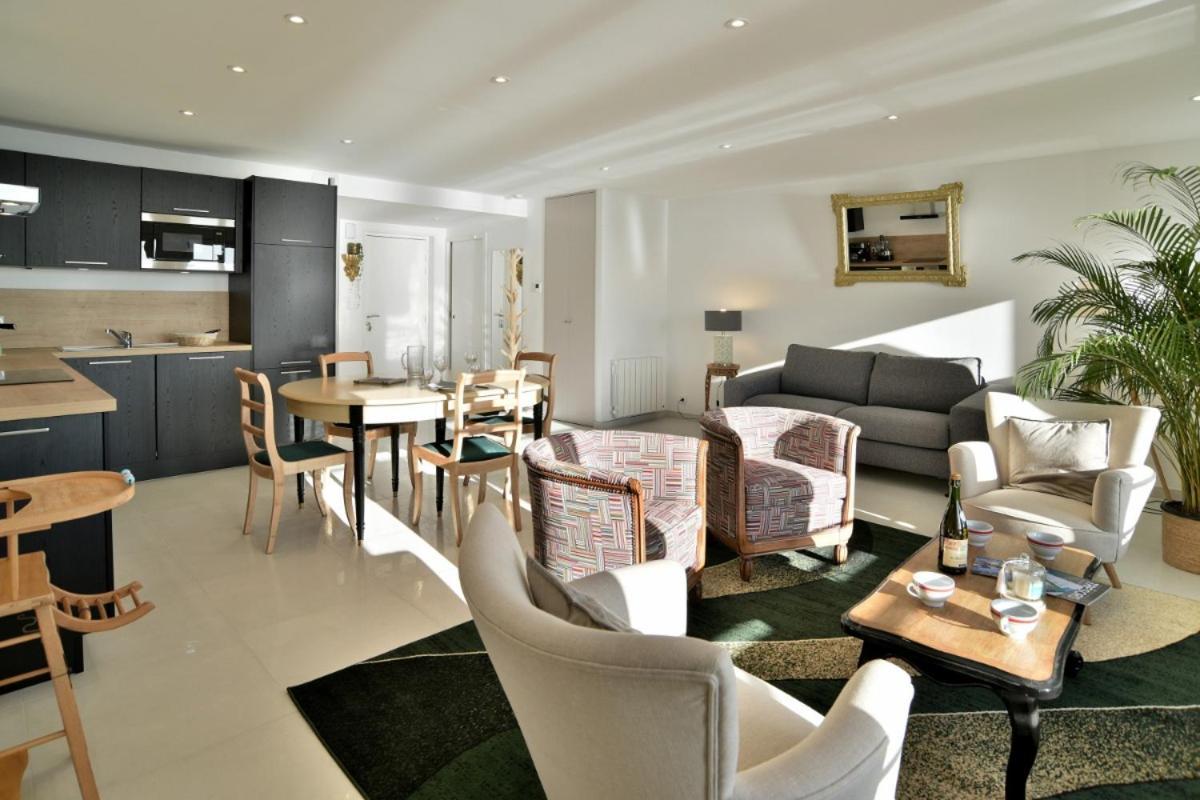 L Ostra 1, Appartement Haut Standing Front De Mer A Cancale Sur Le Port De La Houle Buitenkant foto